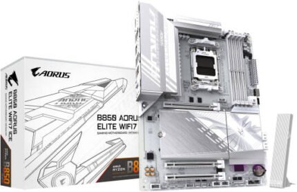 GIGABYTE B850A ELITE Motherboard – Wi-Fi 7 AMD Gaming PC