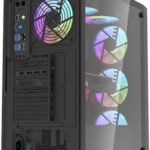 DarkFlash DK260 Air Black – High Airflow ATX PC Case