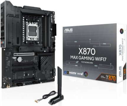 X870 MAX GAMING WIFI7 W-AE AMD AM5 Motherboard