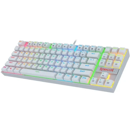 Redragon K552W-RGB Mechanical White Gaming Keyboard
