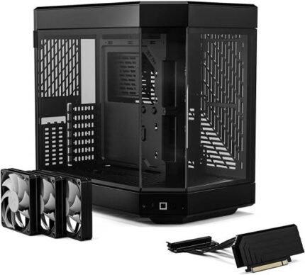 HYTE Y60 Gaming PC Case – ATX Build with Superior Airflow