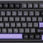 MChose G98S-3 Mechanical Gaming Keyboard - Purple Flame