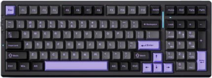 MChose G98S-3 Mechanical Gaming Keyboard - Purple Flame