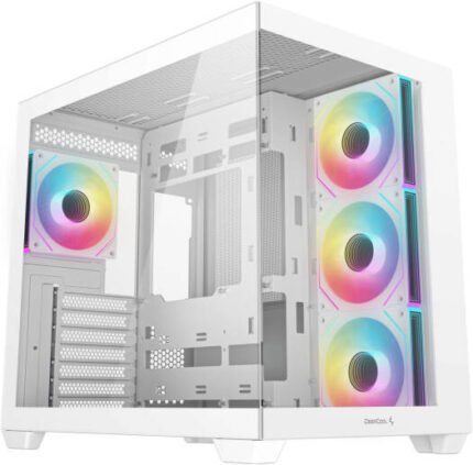 DEEPCOOL CG530ARGB White Case – 4 Fan RGB Gaming PC