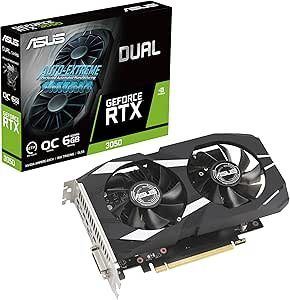 ASUS RTX 3050 Dual 6GB OC Graphics Card_ High-Performance