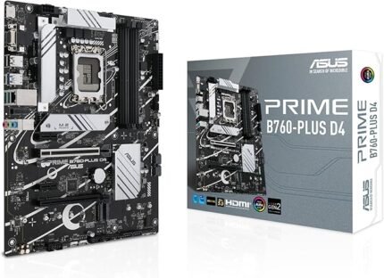 PRIME B760 PLUS Motherboard – DDR4, PCIe 5.0, 2.5G LAN