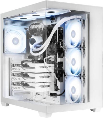 Galax HOF Black Case with 4 ARGB Fans – Elite Cooling