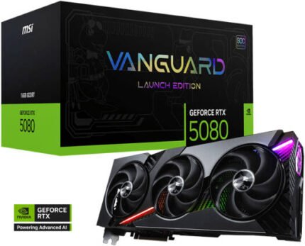 MSI RTX 5080 Vanguard 16GB SOC Graphics Card
