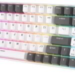 RK100 Tri Mode Keyboard RGB Hot-Swappable –Smooth Gaming