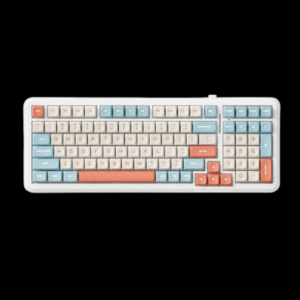 MChose K99-4A Horizon Orange mechanical gaming keyboard with RGB lighting