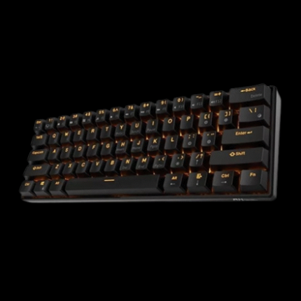RK61 Brown Switch RGB Keyboard Hot-Swap Black GCC Gaming
