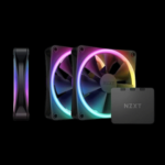 NZXT F120RGB Duo 120mm black RGB case fan pack of 3