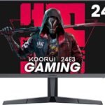 KOORUI 24-Inch Gaming Monitor – 1080p, 165Hz, 1ms