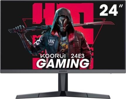 KOORUI 24-Inch Gaming Monitor – 1080p, 165Hz, 1ms