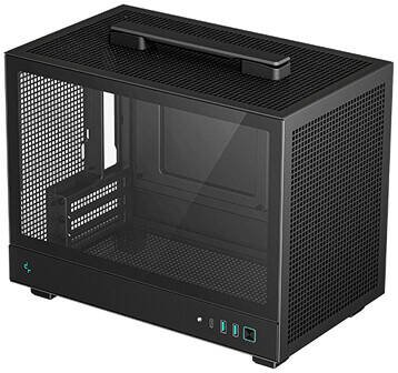 DeepCool CH160 Black Mini-ITX Case – Compact Gaming Build