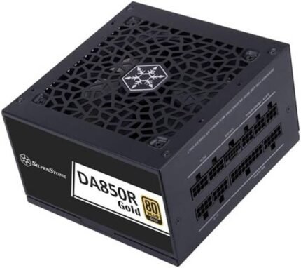 SilverStone 850W PSU – DA850-R Black 5.0 High-Efficiency Power