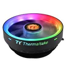 Thermaltake UX100 ARGB 120mm air CPU cooler with addressable RGB lighting