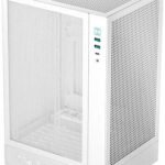 DeepCool CH170 White Mini-ITX Case with Digital Display