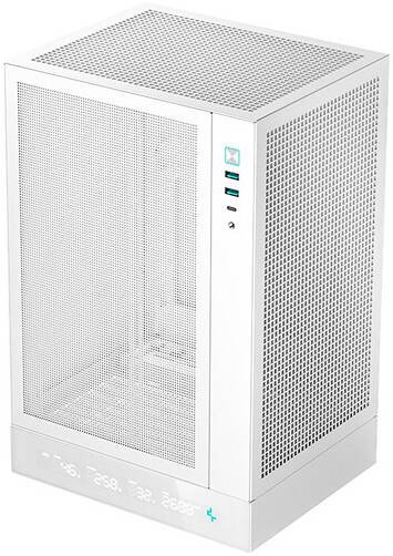 DeepCool CH170 White Mini-ITX Case with Digital Display