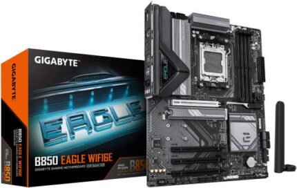 GIGABYTE B850 EAGLE Gaming Motherboard – DDR5 & Wi-Fi 6E