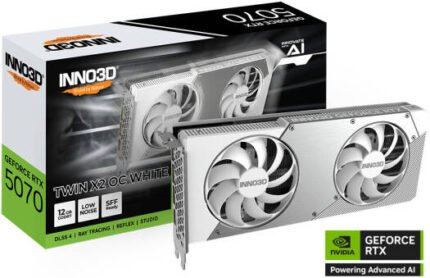 INNO3D RTX5070 TWIN X2 OC WHITE – High-Performance GPU