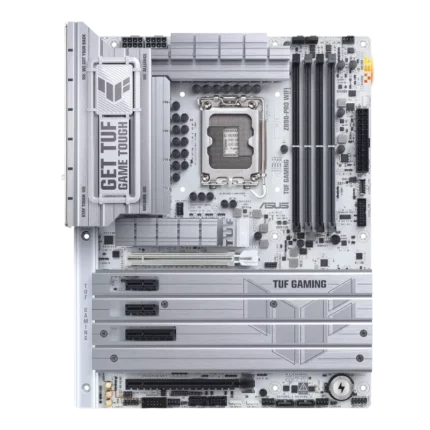 TUF GAMING Z890-PRO WIFI-AE motherboard with PCIe 5.0, Wi-Fi 6E, and military-grade durability for gaming PCs