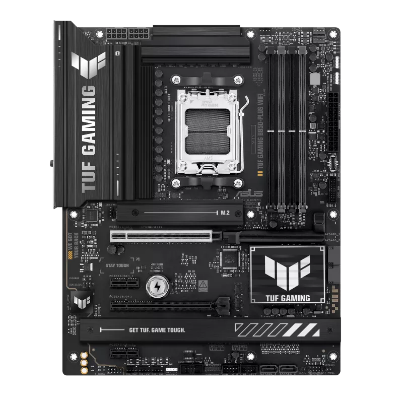 TUF GAMING B850-PLUS WIFI-AE motherboard front view