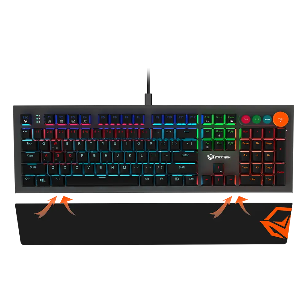Meetion Mechanical Keyboard MK500 – RGB Wired Gaming