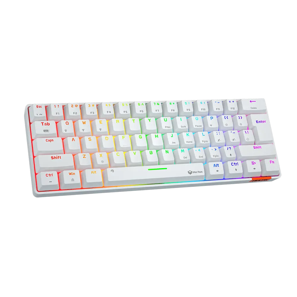 Meetion MT-MK005BT Keyboard – Wireless Gaming White