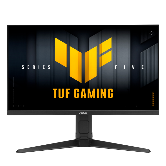 “ASUS VG27AQL5A gaming monitor on desk with high-refresh IPS display”