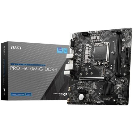 MSI PRO H610M Motherboard – Reliable Gaming & Productivity