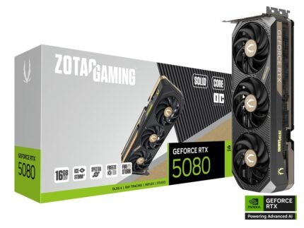 ZOTAC RTX 5080 SOLID CORE OC 16GB – Gaming GPU