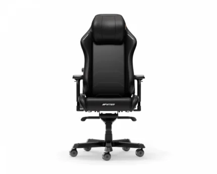 DXRacer Master Series gaming chair black with black stitches