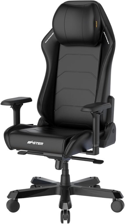 DXRacer Master Series Gaming Chair Black Stitches
