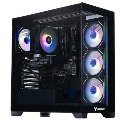 Gaming PC Intel i5-14400F 32GB DDR5 RTX 5060 Ti ARGB Build