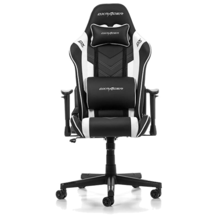 DXRacer P132 Prince Gaming Chair Black/White