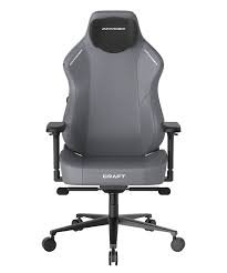 DXRacer Grey gaming chair Size XL EPU leather ergonomic design