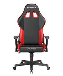 DXRacer P132 Prince Series gaming chair Black/Red ergonomic design