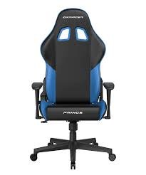 DXRacer P132 Prince Series gaming chair Black/Blue ergonomic design