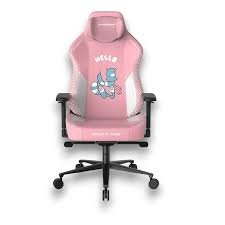 DXRacer Craft Pro gaming chair Hallo Cat pink ergonomic design