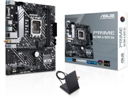 PRIME H610M-A WIFI D4 Micro-ATX DDR4 PCIe 4.0 Motherboard