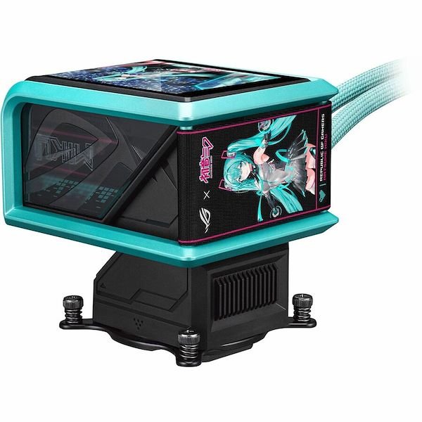 ROG Ryuo IV 360 Miku ARGB Liquid Cooler - Image 2