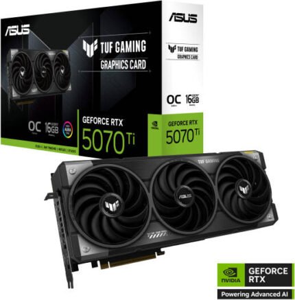 TUF RTX 5070 Ti 16GB OC gaming graphics card