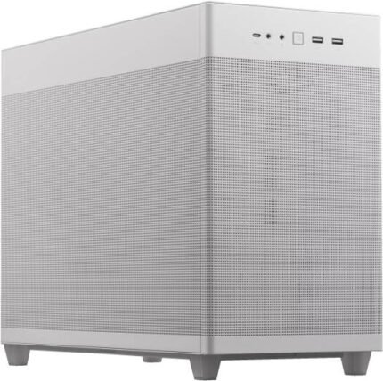 ASUS Prime AP201 Mesh White micro ATX high airflow gaming case