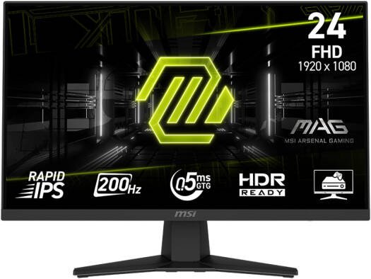 MAG 244F gaming monitor front view