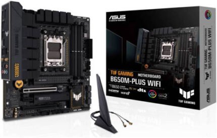 TUF GAMING B650M-PLUS WIFI-AE micro-ATX gaming motherboard