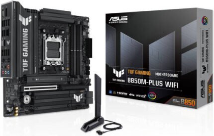 TUF GAMING B850M-PLUS WIFI-AE micro-ATX gaming motherboard