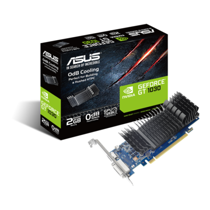 ASUS GeForce GT 1030 Silent 2GB low profile graphics card