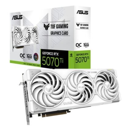 TUF RTX 5070 Ti 16GB White OC gaming graphics card