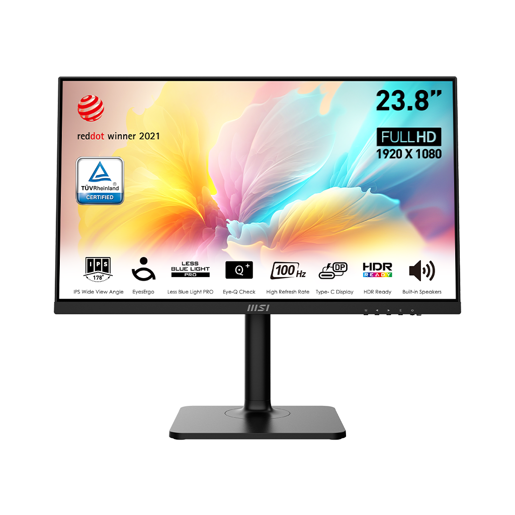 MSI Modern MD2412P 24 inch IPS Full HD USB C monitor